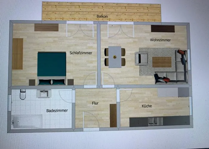 Haus Bergblick Lejlighed *